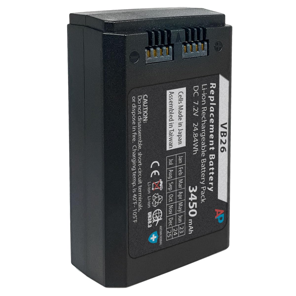 Golden Boy + VISION 1.5 RBA + 18650バッテリー 18650 Battery – N-Vision Optics